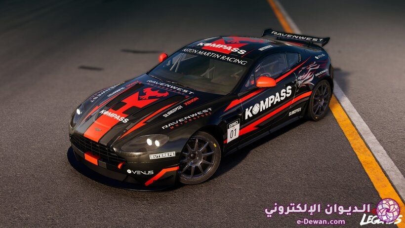 Grid Legends Aston Martin Vantage GT4 Ravenwest Bonus Pre Order Codemasters Electronic Arts 2