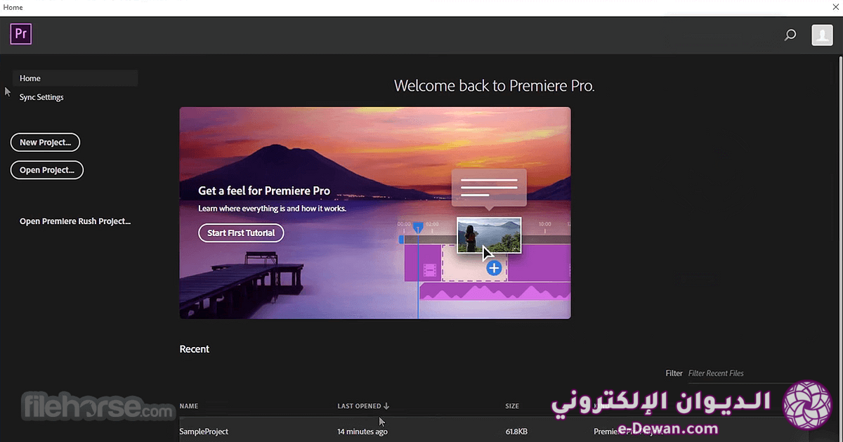 Adobe premiere pro screenshot 02