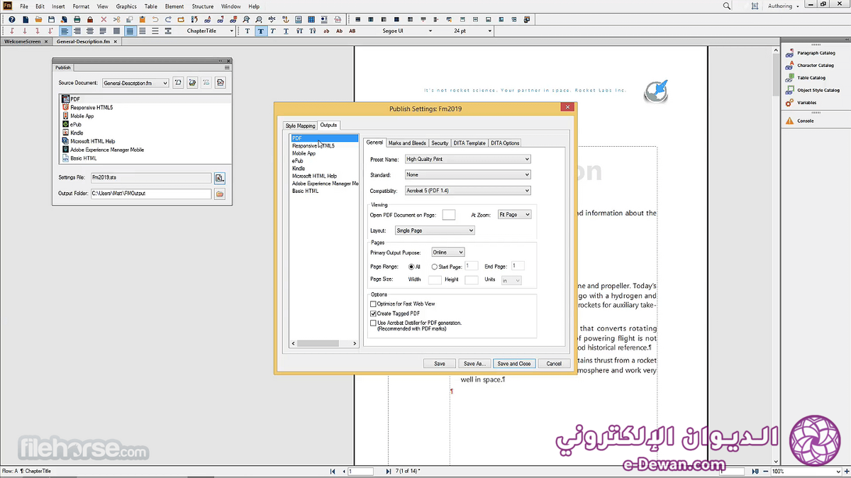 Adobe framemaker screenshot 04