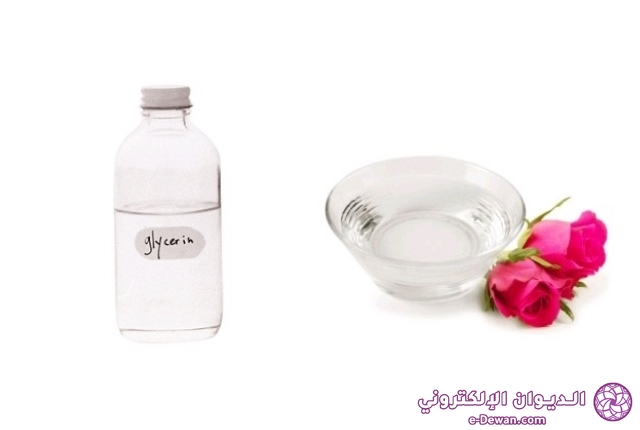 Glycerin and Rose Water