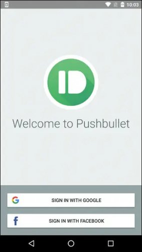 تطبيق Pushbullet