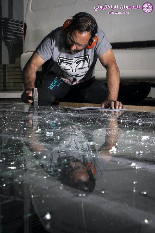 Simon berger shattered glass art 4