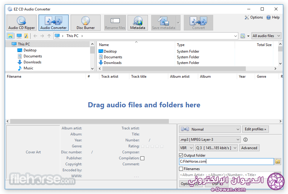 Ez cd audio converter screenshot 02