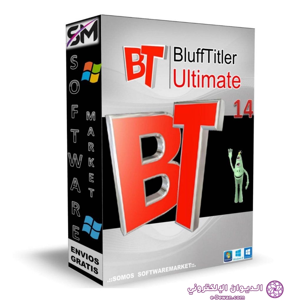 BluffTitler Ultimate 15502 Crack Full Version For PC For Free