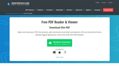 برنامج Slim PDF