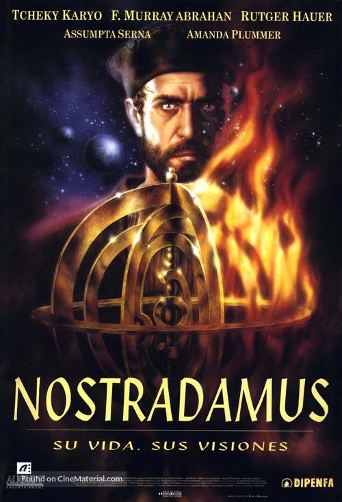 Nostradamus spanish movie poster