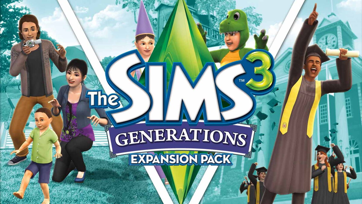 The sims 3 generations pc mac game cover copy
