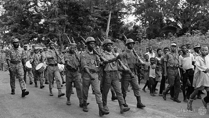 800px Soldiers in the Nigerian Civil War