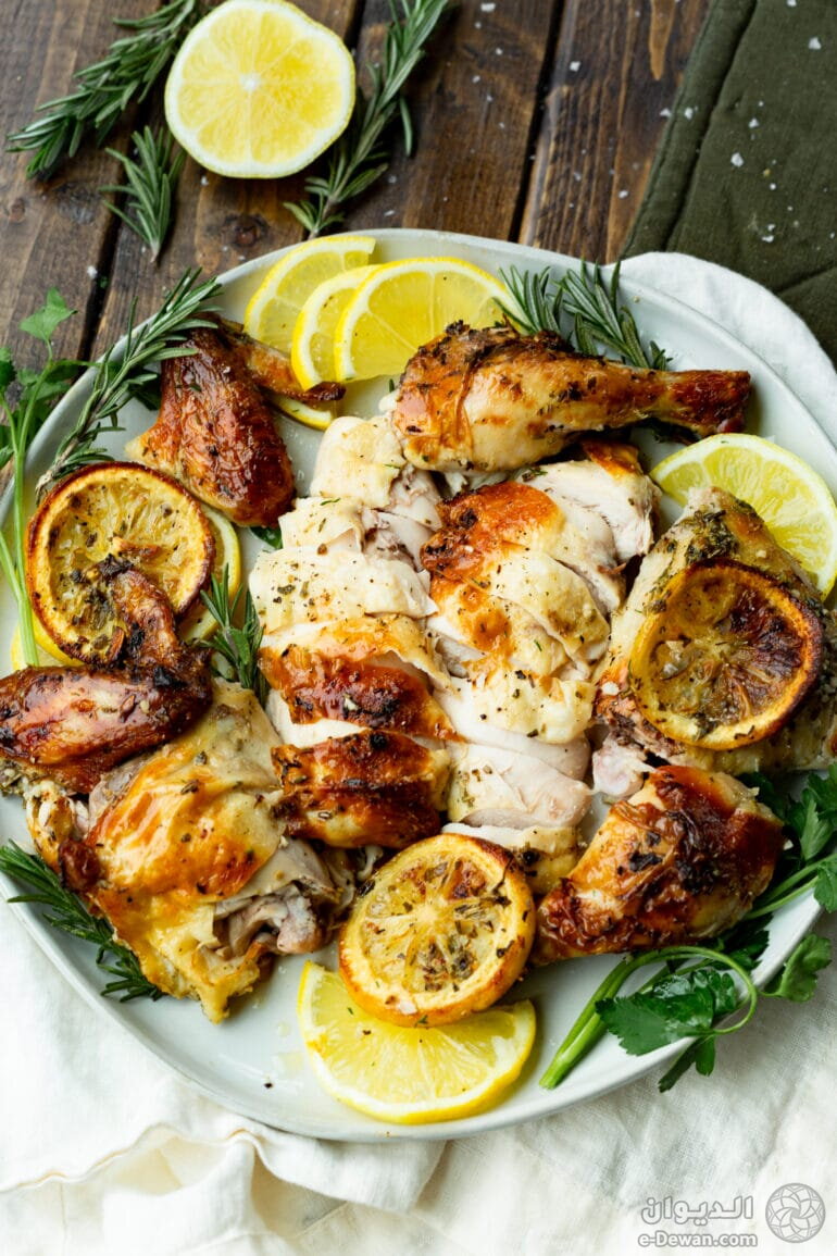 Lemon herb spatchcock chicken recipe 6 770x1155
