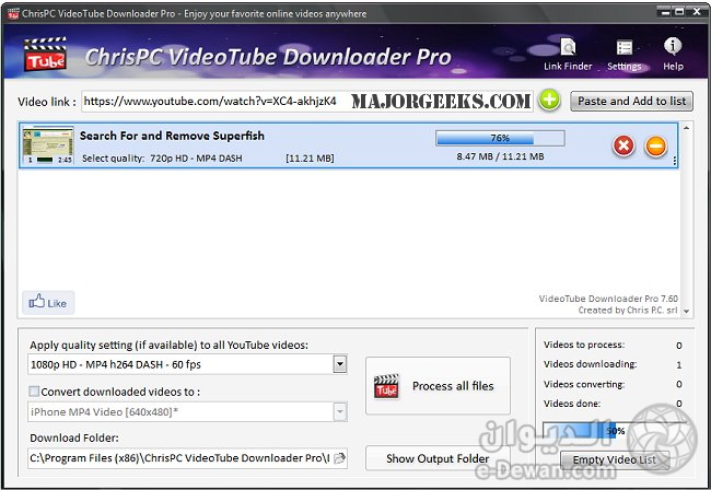 Chrispc videotube downloader pro